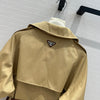 PRA* 24SS Waisted Short Trench Coat 1:1 VIP 8