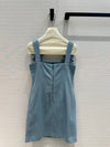 Valenti*24SS Furong suspender tube top denim skirt 1:1 VIP 8