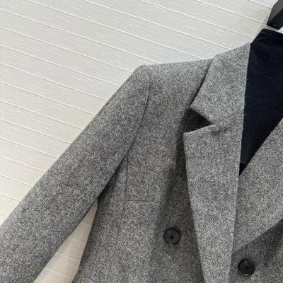 DIO* 24SS Grey Double Breasted Blazer 1:1 VIP 8