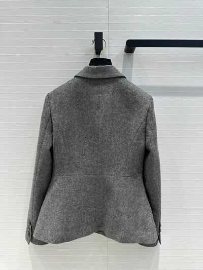 DIO* 24SS Grey Double Breasted Blazer 1:1 VIP 8