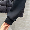 Moncl* 24SS sweatshirt knitted stitching down jacket 1:1 VIP 8