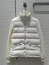 Moncl* 24SS sweatshirt knitted stitching down jacket 1:1 VIP 8