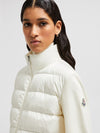 Moncl* 24SS sweatshirt knitted stitching down jacket 1:1 VIP 8