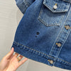 DIO* 24SS gradient washed denim short sleeve jacket/skirt 1:1 VIP 8