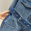 DIO* 24SS gradient washed denim jacket skirt 1:1 VIP 8