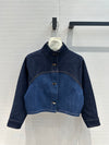 FEN * 24SS colorblock denim jacket/skirt 1:1 VIP 8