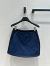 FEN * 24SS colorblock denim jacket/skirt 1:1 VIP 8