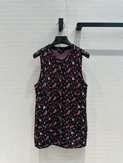 CHAN* 24SS floral vest 1 ：1 VIP 8