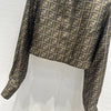 FEN* 24SS Letter Print Silk Shirt/Skirt 1:1 VIP 8