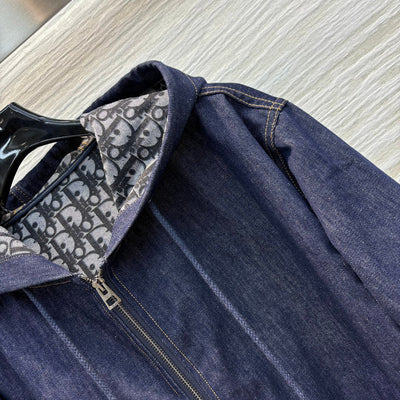 DIO* 24SS jacquard denim hooded jacket 1:1 VIP 8