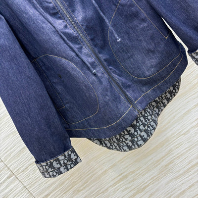 DIO* 24SS jacquard denim hooded jacket 1:1 VIP 8