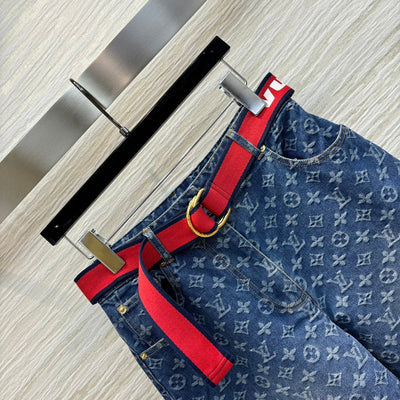 LOU* 24SS denim jacquard trousers 1:1 VIP 8