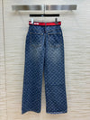 LOU* 24SS denim jacquard trousers 1:1 VIP 8