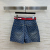 LOU* 24SS denim jacquard shorts 1:1 VIP 8