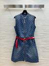 LOU* 24SS Denim Vest Dress 1:1 VIP 8