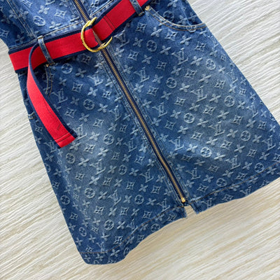 LOU* 24SS Denim Vest Dress 1:1 VIP 8