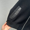 Herm* 24SS double-faced cashmere and leather jacket 1:1 8