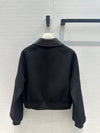 Herm* 24SS double-faced cashmere and leather jacket 1:1 8