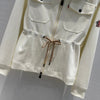 MON* 24SS memory wire hooded sports suit 1:1 VIP