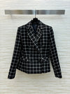 DIO* 24SS Plaid Blazer 1:1 VIP