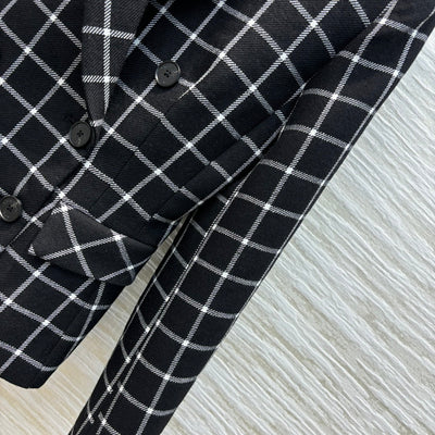 DIO* 24SS Plaid Blazer 1:1 VIP