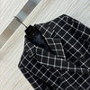 DIO* 24SS Plaid Blazer 1:1 VIP