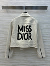 DIO* 24SS 100% Sheepskin Letter Graffiti Leather Jacket 1: 1VIP