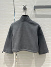 MIU* 24SS Grey Jacket/Short Skirt 1:1 VIP