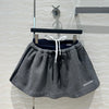 MIU* 24SS Grey Jacket/Short Skirt 1:1 VIP