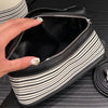 Loro Pia**2024 canvas striped shoulder bag