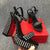 Christia** Loubout** new red bottom shoes high heels rhinestone sandals