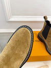 Louis Vuitton new 2025 new high quality VIP1:1 thick sole Chelsea ankle boots collection