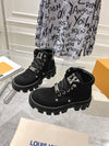 Louis Vuitton new 2025 new high quality VIP1:1 thick sole short boots Martin boots