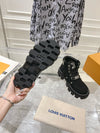 Louis Vuitton new 2025 new high quality VIP1:1 thick sole short boots Martin boots