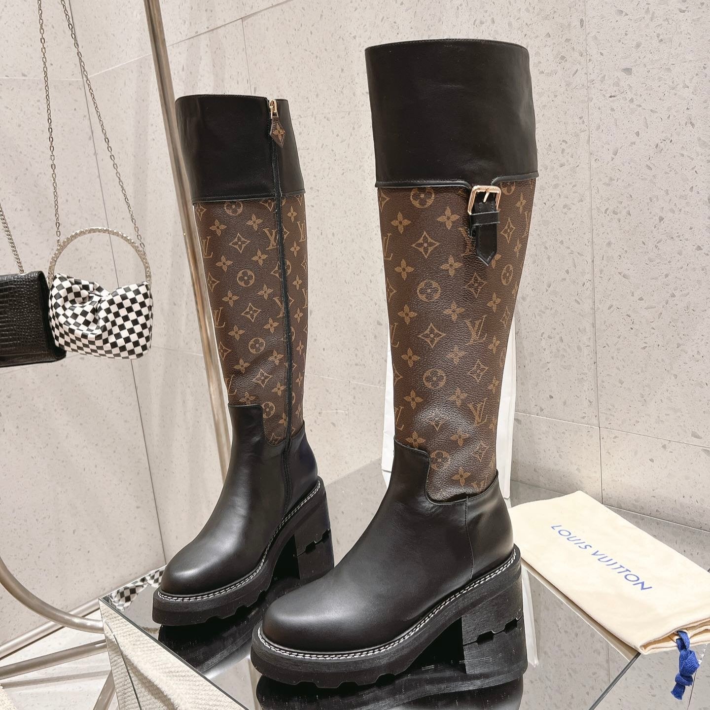 Louis Vuitton new 2025 new style high quality VIP1:1 long boots