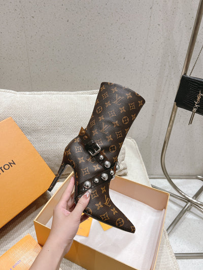 Louis Vuitton new 2025 new style high quality VIP1:1 high heel boots