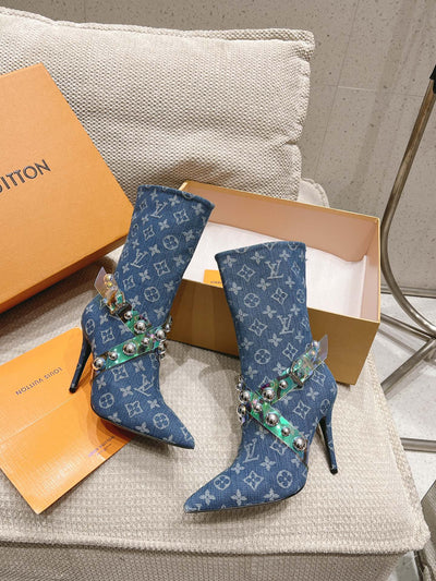 Louis Vuitton new 2025 new style high quality VIP1:1 high heel boots