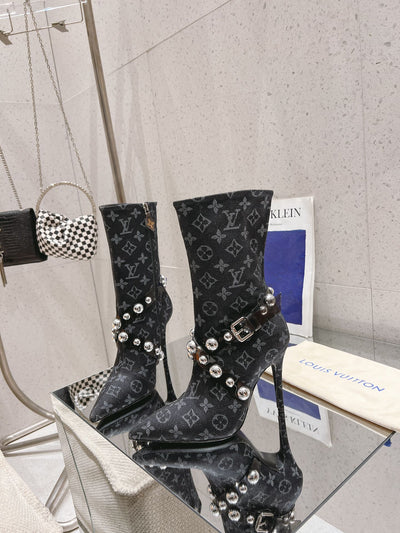 Louis Vuitton new 2025 new style high quality VIP1:1 high heel boots