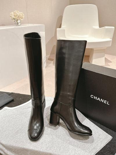 Chane** new 2025 new style high quality VIP1:1 boots Cowhide fabric, sheepskin lining