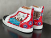 Christia* Loubouti* Men's Red Sole High Top Shoes