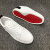 Christia* Loubouti* Men's White Shoes