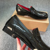 Christia* Loubouti* Black Men's Leather Shoes