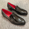 Christia* Loubouti* Black Men's Leather Shoes