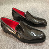 Christia* Loubouti* Black Men's Leather Shoes