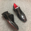 Christia* Loubouti* Black Men's Leather Shoes New