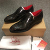 Christia* Loubouti* Black Men's Leather Shoes New