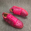 Christia* Loubouti* New Rose Red Men's Shoes