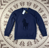 Ralph Lauren round neck towel embroidered sweatshirt