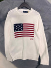 Ralph* Lauren* Men's Flag Knit Sweater VIP High Quality